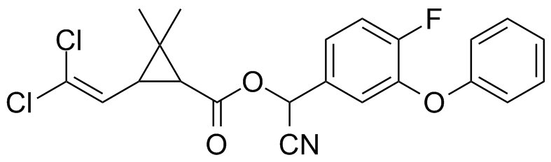 乙腈中氟氯氰菊酯溶液，100μg/mL